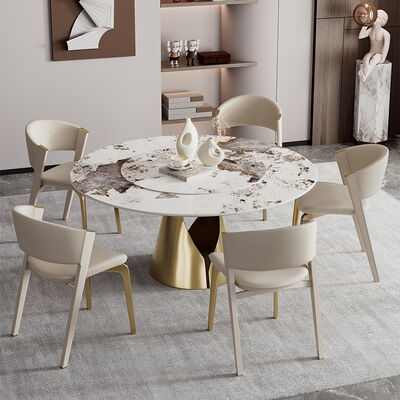 Standard Size Luxury Dining Chair Upholstered Leather Italian Modern Legs Kitchen Restaurant Dining Room Chairs