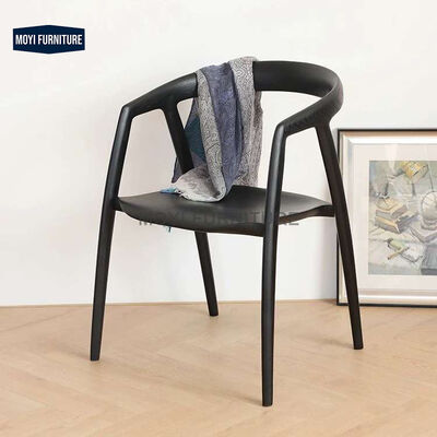 Wabi Sabi Custom Wooden Dining Chair Nordic Walnut Color Chair Solid Wood Chair Design Style