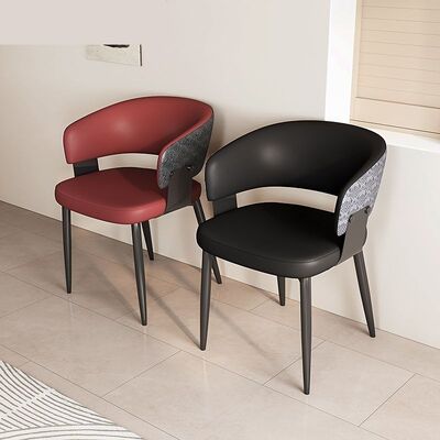 Durable Dining Chair Fabric Armrest Coffee Shops Cafeteria Breakfast Bar Wood Modern Leg Catering Cafe Chairs Restaurant