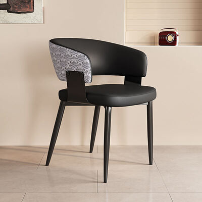 Durable Dining Chair Fabric Armrest Coffee Shops Cafeteria Breakfast Bar Wood Modern Leg Catering Cafe Chairs Restaurant