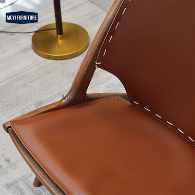 end Nordic Single Wooden Chair Sofa Casual Living Room Balcony Home Furniture Backrest Designer Simple Modern