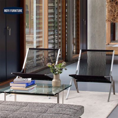 Villa Style Modern Indoor Dining Chairs Durable Comfortable Seating for Restaurants Hotels Leisure Furniture