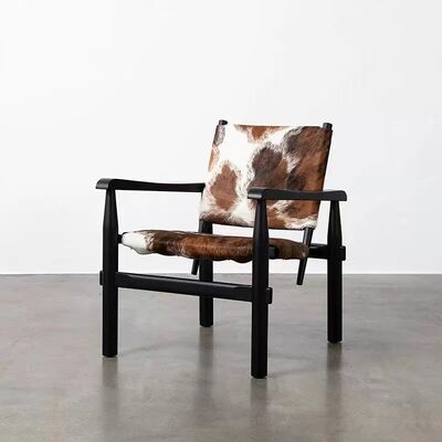 Accent Style MOY Iordic Design Tongue Chair Creative Special Shaped Fabric Leisure Single Sofa Chair Ideal for Living Room