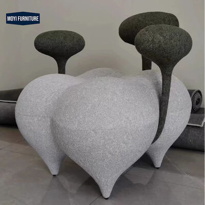 Fabric Designer Creative Magic Balloon Chair Casual Single Sofa Chair Living Room High End Lounge Chair Villa Styling Cotton