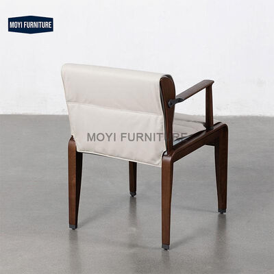 end MOYI Modern Lounge Chair Including Foam Filling Material Comfortable Upholstered Seat and Contemporary Wooden Legs