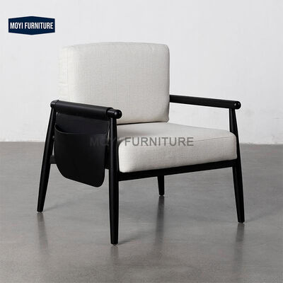 Solid Wood Frame Italian Style Armchair Teddy Velvet Fabric Lounge Chair for Hotel Living Room Dining Coffee Leisure Reading