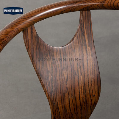 Solid Wood Legs Home Furniture Chinese Style Single Sofa Chair with Tea Table Light Luxury Balcony Lounge Modern Dining Hotel