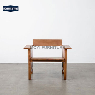 Modern Solid Wood Frame Leisure Chair Japanese Style Guesting Room Mail Packing Y Comfortable Seating