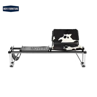 Home Furniture Mid Century Casual Chair and Cowhide Bench Vintage Bauhaus Designer Model Suitable for Office Living Room