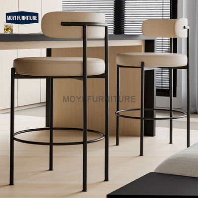 MOYI Nordic Indoor Furniture Luxury Kitchen Island Stool Chairs for Club Modern Restaurant Chairs