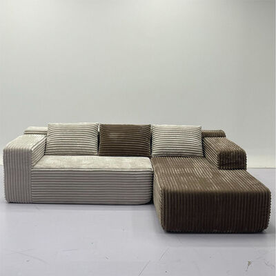 MOYI Vacuum Compression Sofa Living Room Sofa Set Furniture Couch Modern Design Fabric L Shape Sofa