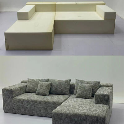 MOYI Vacuum Compression Sofa Living Room Sofa Set Furniture Couch Modern Design Fabric L Shape Sofa
