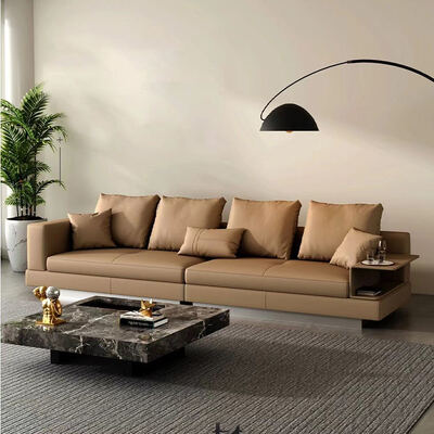 MOYI Italy Design Genuine Leather Living Room White Simple Design Modern Sofa Set l Shaped Leather White Sectional Sofa