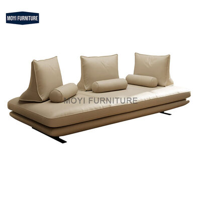 Modern Italian Indoor Living Room Couch Sofa Set Hotel Lobby Beige Fabric Home Furniture Sectional Reclinable PRADO Leisure Sofa