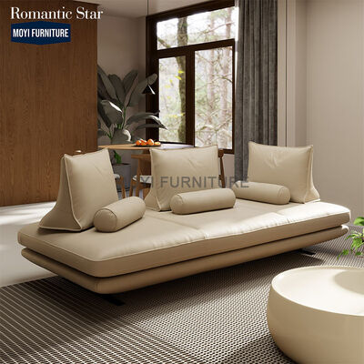 Modern Italian Indoor Living Room Couch Sofa Set Hotel Lobby Beige Fabric Home Furniture Sectional Reclinable PRADO Leisure Sofa