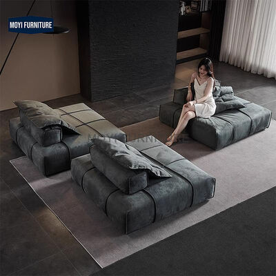 Living Room Furniture Modern Sectional Combination Modular Corner Floor Couch Lounge Fashion Different Shape Customize Sofa