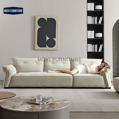 Italian Minimalist Creative Living Room Hotel Villa Three Seat Sofa  Fabric Lounge Sofa Furniture