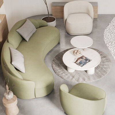 Modern Creative Sectional Sofa for Office Reception Leisure Negotiation for Mall Beauty Salon Clothing Store Simple Elegant