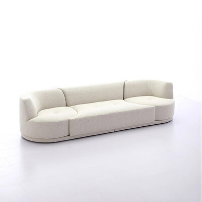 Modern Luxury Velvet Settee for Living Room Swivel Wall Sofa Reliable Fabric Furniture