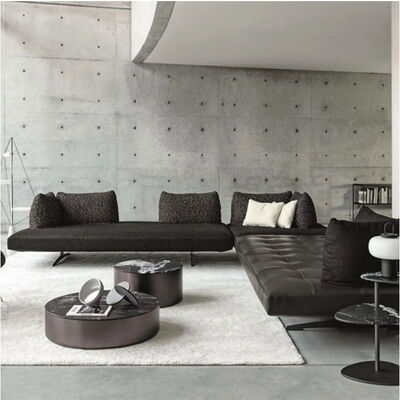 High-End Designer Style Luxury Villa Style Living Room Minimalist Modern Sofa for Villa Apartment