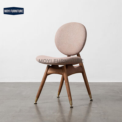 Italian Design Leather Classic Wishbone Dining Chair Mid century Modern Wood and Metal Industrial Luxury Walnut Dining Chair
