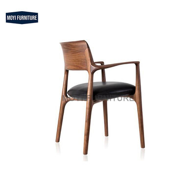 Nordic Modern Upholstery Chair Solid Wood Dining Chair for Restaurant Hotel