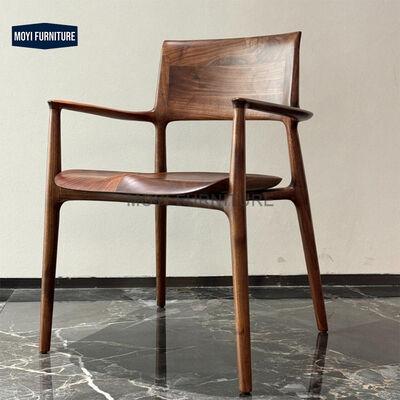 Nordic Modern Upholstery Chair Solid Wood Dining Chair for Restaurant Hotel