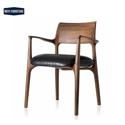 Nordic Modern Upholstery Chair Solid Wood Dining Chair for Restaurant Hotel