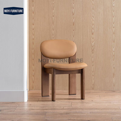 Modern Design Family Dining Room Furniture Ash Solid Wood Leather Dining Chair for Home Hotel Restaurant Chairs
