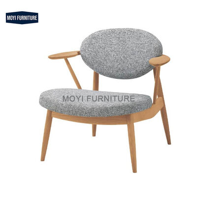 Nordic Modern Minimalist Solid Wood Dining Chairs Designer Fabric for Home Kitchen Living Room Hotel Multi-Application Furniture