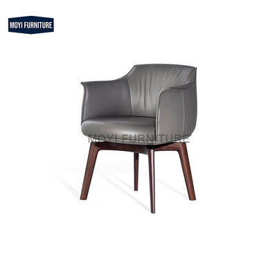 Modern Minimalist Hotel Restaurant Dining Chairs, Household Solid Wood Chairs, Nordic Leisure Backrest Chairs