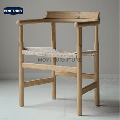Designer Ash Wood Nordic Dining Chair Classic Master Works Home Book Chair