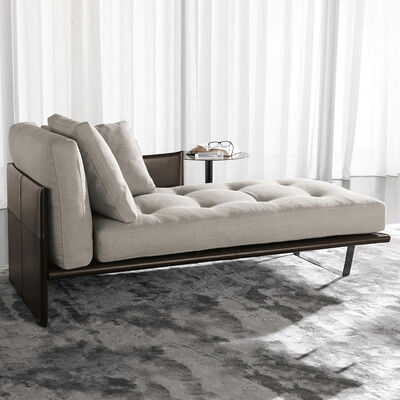 Minimalist Italian Designer Dylan L Shaped Sofe Set Furniture Living Room Salas Modern Luxury Withe Fabric Sofa