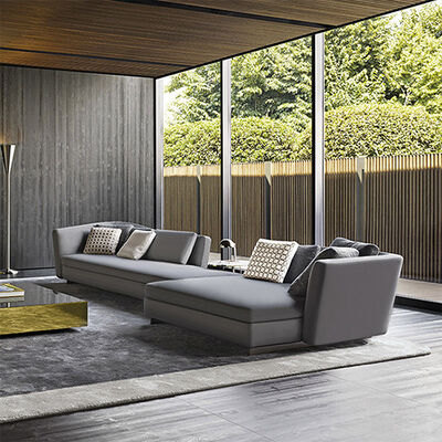 Foshan Hot Sale Simple Modern Living Room Luxury Cloth Sectional Sofa Set