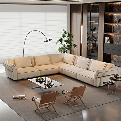 2025 New Design Modular Sofa Modern Home Cloth Fabric Couch Living Room Sofas Set for Home Luxury Sectional Sofa