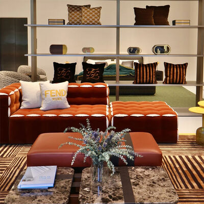 Free Combination Sofa Split Module Splicing High-end Designer Light Luxury Villa Fabric Sofa
