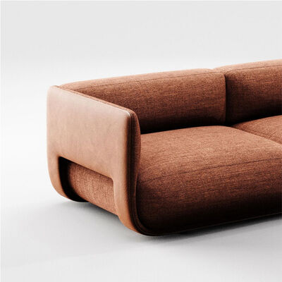 Nordic Minimalist Modular Puff Sofa Luxury Fabric Sectional Sofa for Living Room Comfort and Style Couch Sofa Living Room Sofa