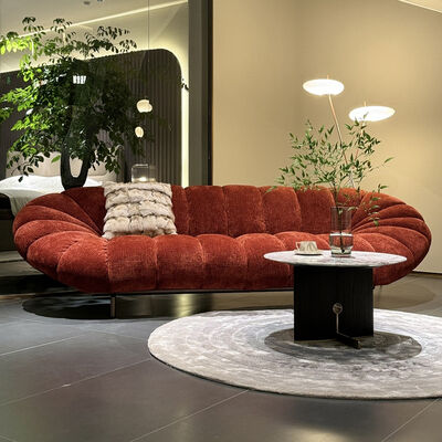 Nordic Minimalist Style Elegant Sectional Sofa Sets Huge Pumpkin Couch for Villa Apartment or Workshop