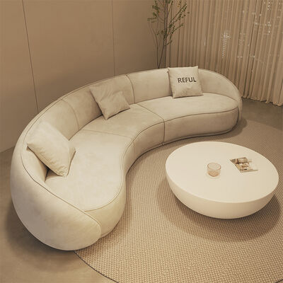 Hot Selling Luxury Couch Contemporary Sofa Set Furniture Modern Living Room Curved Sofa Set