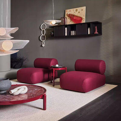 Nordic Italian Minimalism Design Couch Simple Hotel Home Furniture High Quality White Velvet Fabric 4 Seater Living Room Sofa