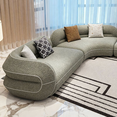 High End Luxury Fabric Couch L Shaped Sofa Set Modern Living Room Fabric Sofas for Hotel Home Room