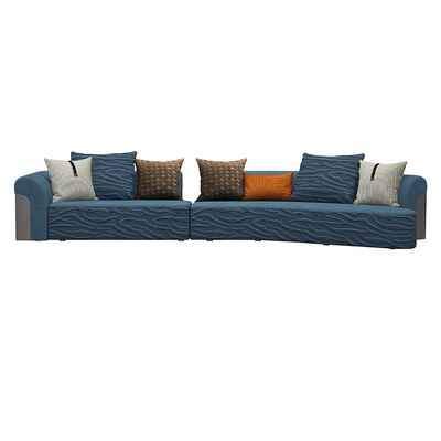 Italian Modern Modular White Corner Sofa Set Custom Fabric Sectional Leather Wood Living Room Furniture Lounge Sofa