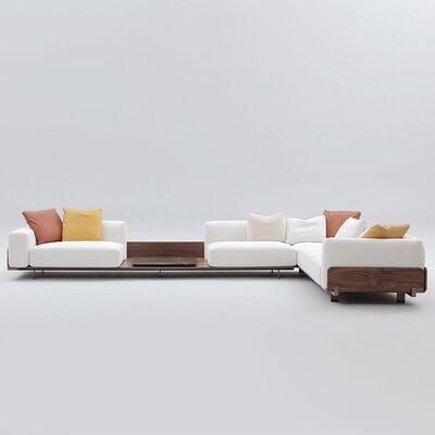 High End Italian Sofa Nordic Minimalism New Product Cushion Modern Velvet Sofa Apartment Style Microfiber Fabric Sofa