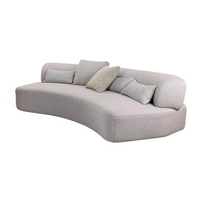 Hot Sale Light Gray Modern Living Room Sofas for Bedroom of Hotel