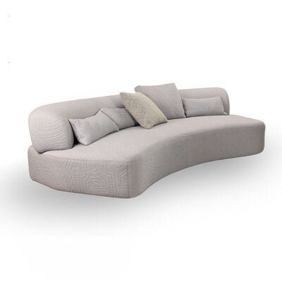Hot Sale Light Gray Modern Living Room Sofas for Bedroom of Hotel