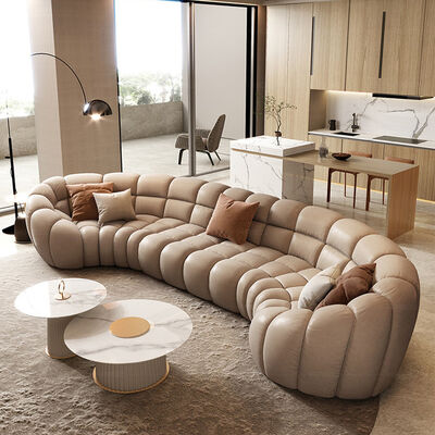 Living Room Sectional Sofa Set Velvet Fabric With Comfortable House Furnitures Comfy Corner Couch Modular Sofa