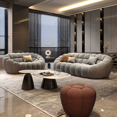 Living Room Sectional Sofa Set Velvet Fabric With Comfortable House Furnitures Comfy Corner Couch Modular Sofa