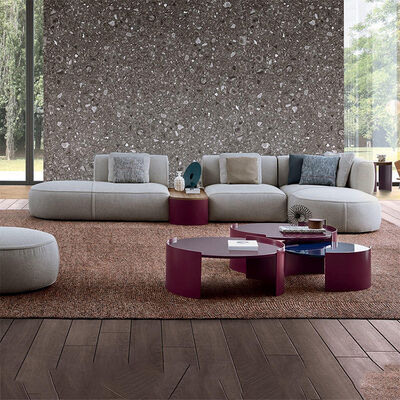 2025 Wholesale Latest Design Italian Luxury  Fabric Sofa Bed 3-4 Seat  LShaped Corner Sofa Modern Modular Living Room Sofa