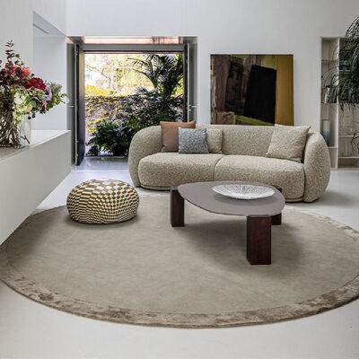 Italian Contemporary Minimalist Modern White Modular Nordic Italian Velvet Fabric Teddy Boucle 2 3 Seater Boucle Sofa