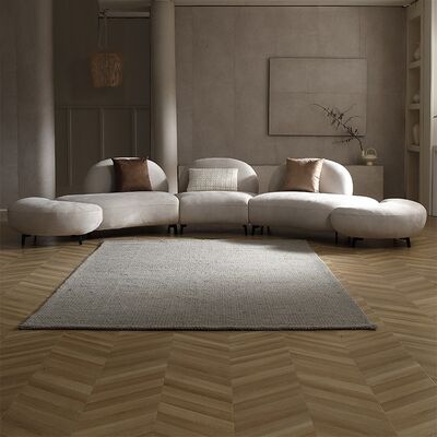 Factory-Sourced Minimalist Reef Modular Sofa Simple Creative Designer Furniture for Apartment Villa Leisure Fabric Curved Sofa